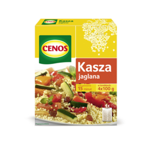Kasza jaglana 4 x 100 g Cenos